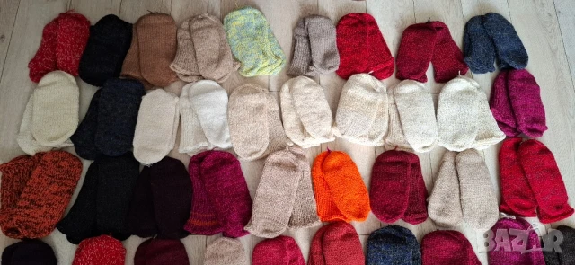 НОВИ Ръчно плетени чорапи, снимка 7 - Други - 39559827