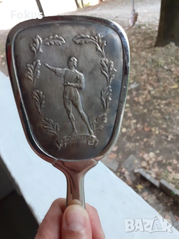 НЕВЕРОЯТНА ПОСРЕБРЕНА РУСКА ЧЕТКА ЗА ДРЕХИ МОСКВА, снимка 7 - Антикварни и старинни предмети - 53519037