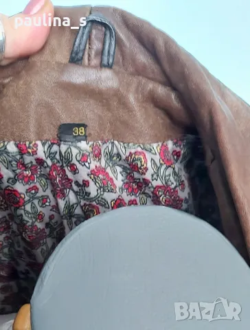 Винтидж / Естествен набук / Дамско яке / топ от 80-те години на миналия век , снимка 7 - Якета - 49403501