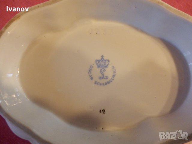 Стара немска фруктиера, снимка 3 - Антикварни и старинни предмети - 34558548