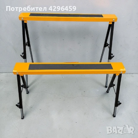 Стойки тип Магаре телескопични 650-900 мм, до 250 кг, 2 бр., снимка 4 - Други инструменти - 53697772