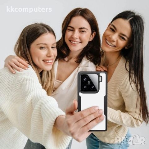 Xiaomi 15 Силиконов Калъф Anti-drop TPU + Acrylic и Протектор, снимка 12 - Калъфи, кейсове - 51497075