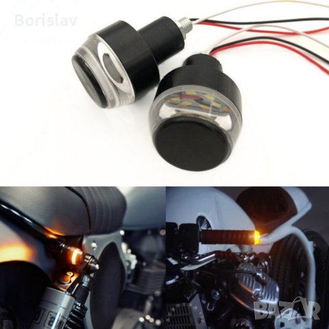 LED мигач за колело, велосипед, мотор, комплект 2 броя, снимка 7 - Аксесоари и консумативи - 41898907