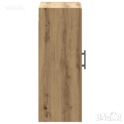 vidaXL Стенни шкафове, дъб артизан, 69,5x34x90 см, снимка 5 - Бюфети - 56148298