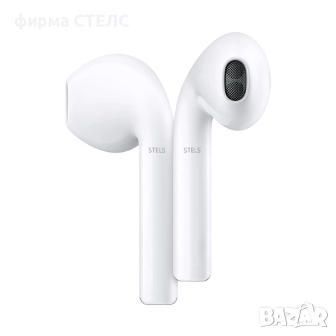 Безжични слушалки STELS i3000 TWS (тип AirPods) - Bluetooth 5.0, НОВИ