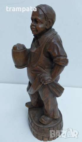 ТОП ОФЕРТА -50%  Стара немска дървена фигура дърворезба, снимка 5 - Антикварни и старинни предмети - 52326005