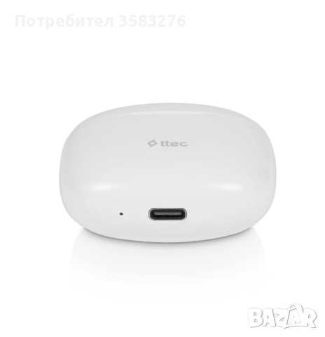 НОВИ! Бели, безжични Bluetooth слушалки Ttec Mode TWS, снимка 3 - Bluetooth слушалки - 53051545