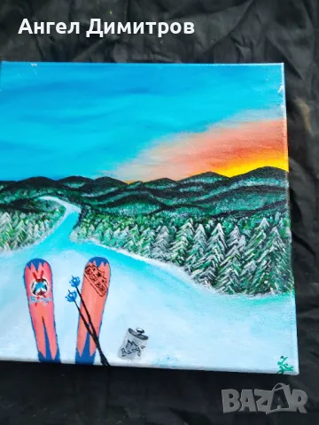 Маслена картина платно , снимка 1