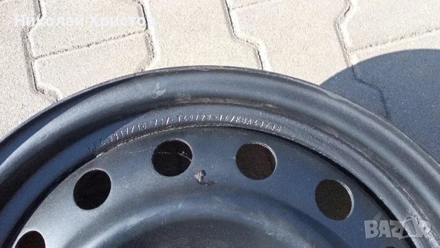 Джанти 7Jx16 ET40, снимка 4 - Гуми и джанти - 47732242