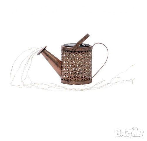 Декоративна соларна лампа със светлинни спринклери – ефект „водопад“, 60 LED, топла бяла светлина, снимка 8 - Други стоки за дома - 52097961