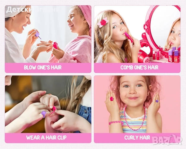 Детска Тоалетка със стол, със светлини и звуци , снимка 5 - Други - 52656461