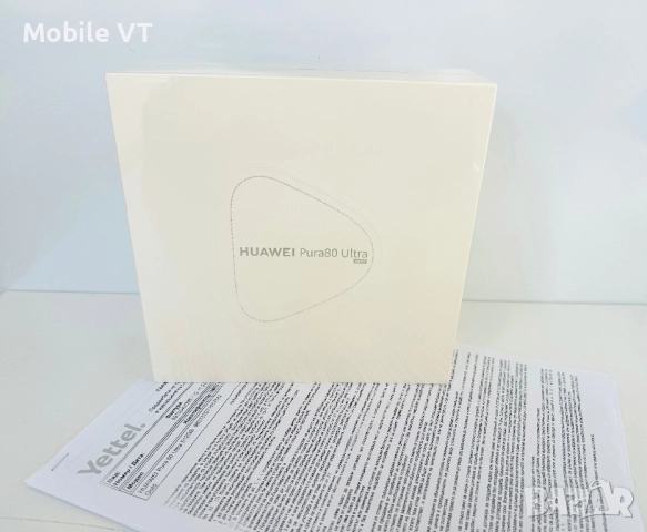 НОВ! Huawei Pura 80 Ultra 512GB 16GB Ram Prestige Gold 36м.ГАРАНЦИЯ!