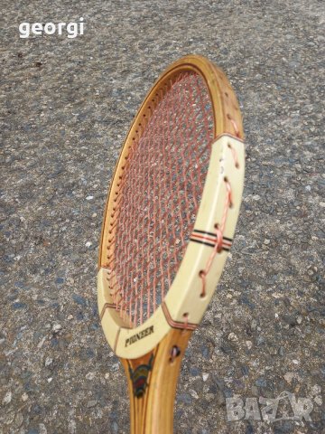 ретро дървена тенис ракета , снимка 4 - Тенис - 41770297