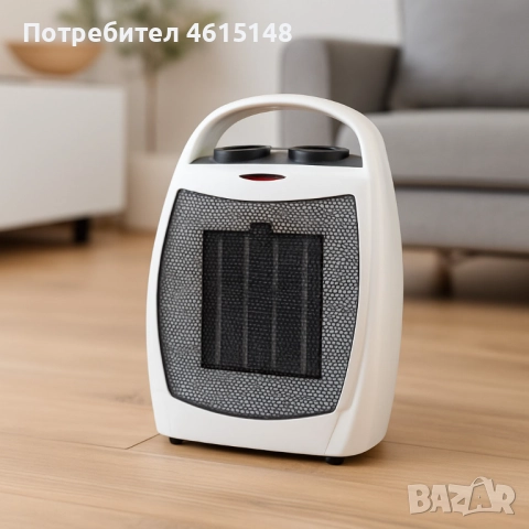 Керамична отоплителна печка с вентилатор Voltz V51970D – 1500W, снимка 5 - Други - 51985559