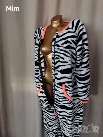 Love L Топъл,мек  гащеризон тигров принт @ , снимка 4 - Гащеризони - 47572911