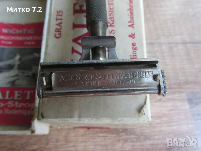 Стара самобръсначка VALET, снимка 3 - Други ценни предмети - 41456480