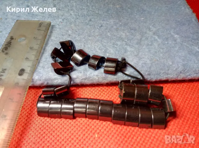 СТАРА ВИНТИДЖ АРТ СТИЛ ГРИВНА от ПОЛИРАН ХЕМАТИТ 16888