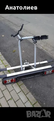 Багажник за  2 колелета за тежлич, снимка 2 - Аксесоари и консумативи - 48145629