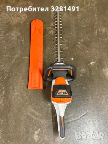 Храсторез STIHL акумулаторен с 1 батерия и зарядно, 36 V, 2.1 Ah, 500 мм, HSA 50