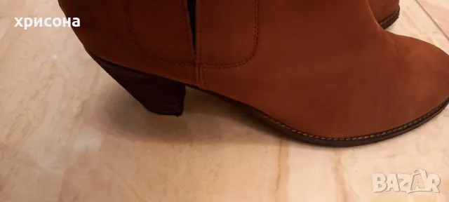 Нови кафяви боти на токче