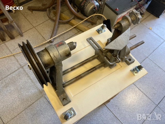 Мини струг за дърво, снимка 3 - Стругове - 52840990