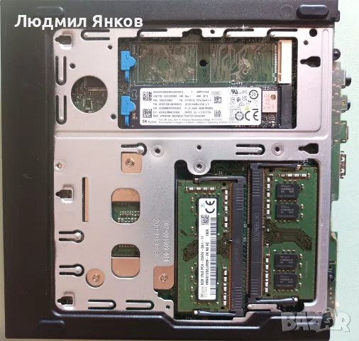 Професионален к-т:Lenovo ThinkStation P330 Tiny + 2K Монитор ThinkVision , снимка 6 - Работни компютри - 55770454
