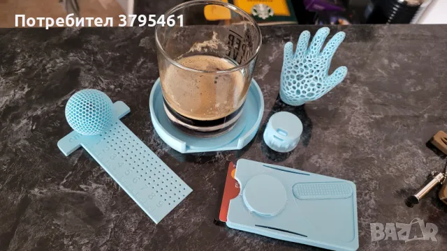 Стойка и поставки за чаши плюс други неща , снимка 2 - Чаши - 48535440