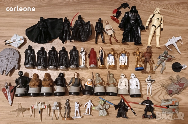 фигурки от сагата на STAR WARS