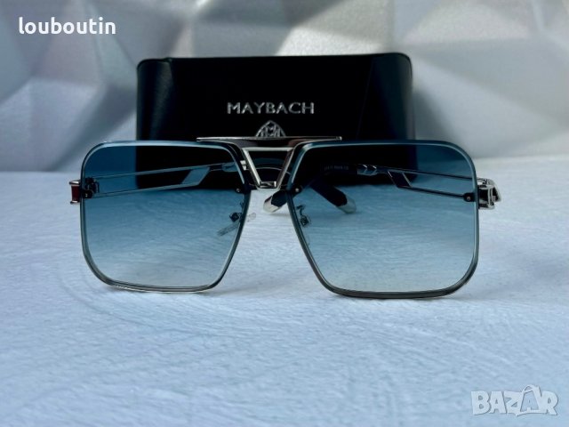 Maybach 2024 мъжки слънчеви очила маска 5 цвята, снимка 7 - Слънчеви и диоптрични очила - 44500226