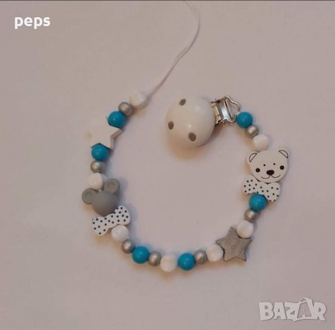 Клипс за биберон, снимка 5 - Прибори, съдове, шишета и биберони - 39647528