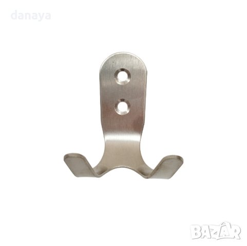 4031 Двойна закачалка за монтаж на стена или мебели, снимка 3 - Закачалки - 42376263