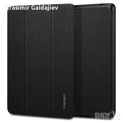 Текстилен кейс и поставка за iPad 7 (2019), iPad 8 (2020), iPad 9 (2021) - Spigen Urban Fit Case (че