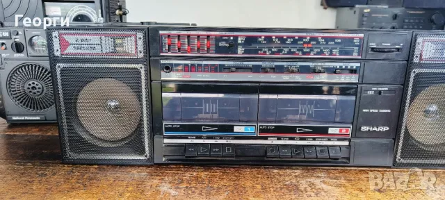 Радиокасетофон Sharp WF-372H(BK), снимка 5 - Радиокасетофони, транзистори - 50230033