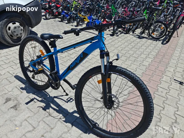 Промо велосипед 27.5" Passati NINJA син, снимка 4 - Велосипеди - 56082002