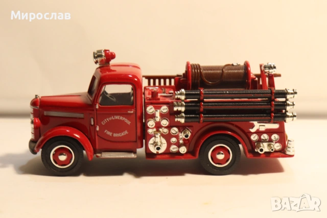 1:43 DEL PRADO BEDFORD КАМИОН ПОЖАРНА КОЛИЧКА МОДЕЛ