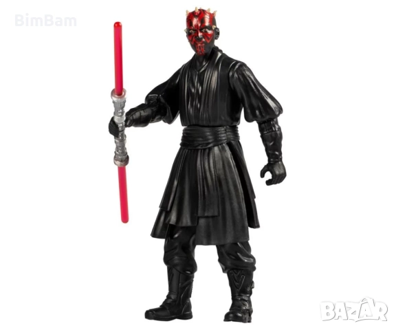 Оригинална колекционерска фигура Star Wars TM - Darth Maul/ Hasbro / Disney 10 см , снимка 4 - Фигурки - 52345804