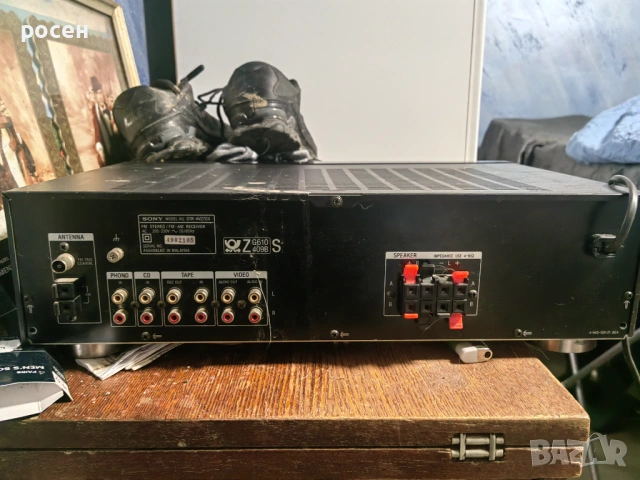 Усилвател Сони работи перфектно , снимка 2 - Ресийвъри, усилватели, смесителни пултове - 53353742