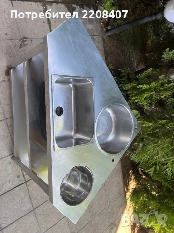 Работна маса с мивка, снимка 2 - Обзавеждане на кухня - 51654770