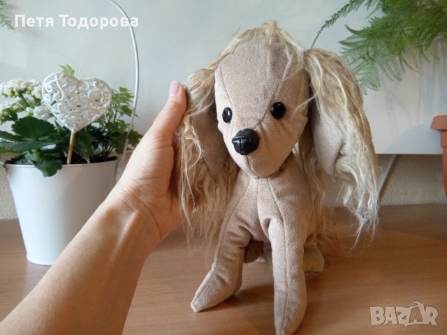 Куче Кокер Шпаньол с пуловер, снимка 2 - Плюшени играчки - 44481810