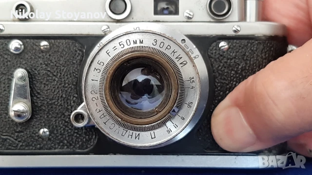 Фотоапарат Зоркий 2-c, снимка 2 - Фотоапарати - 51326227
