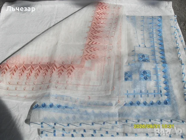 Продавам везани покривки, снимка 3 - Декорация за дома - 56159092