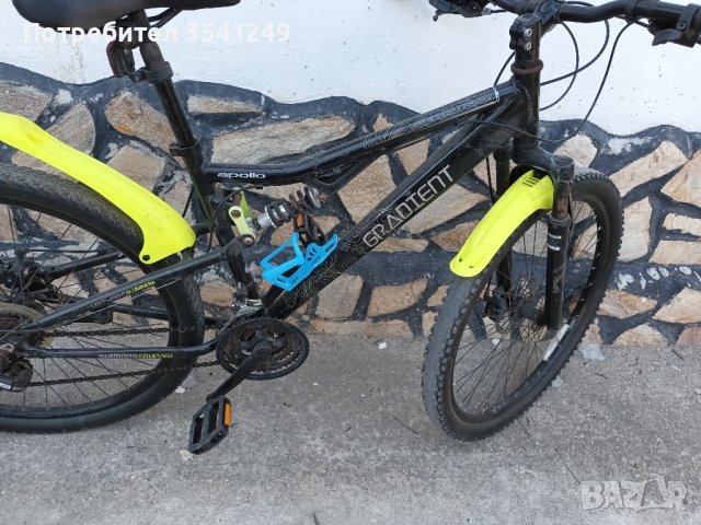 алуминиев велосипед 27.5 аполо с дискови спирачки , снимка 3 - Велосипеди - 41750662