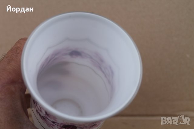 Ваза Бохемия, снимка 9 - Антикварни и старинни предмети - 40790603