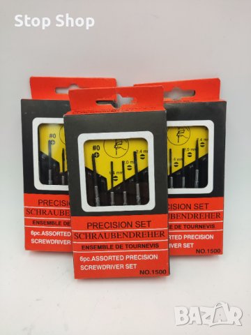 Мини отвертки сет 6броя , снимка 3 - Отвертки - 41520298