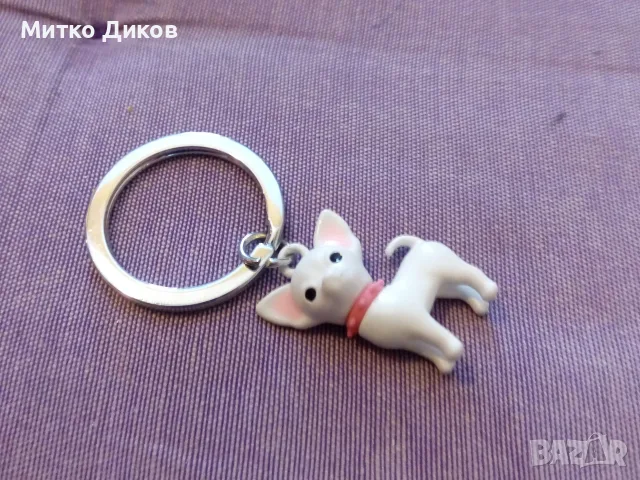 Ключодържател ЦСКА-принцеса Десин-компас.Suzuki-Chihuahua dog от цинкова сплав и силикон