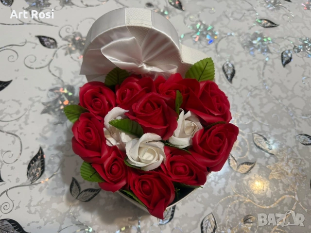 Подаръчни кутии с рози. , снимка 7 - Подаръци за жени - 53671505