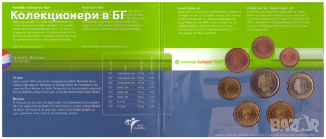 СЕТ ЕВРОМОНЕТИ - НИДЕРЛАНДИЯ 2003 ГОДИНА, снимка 7 - Нумизматика и бонистика - 53162761