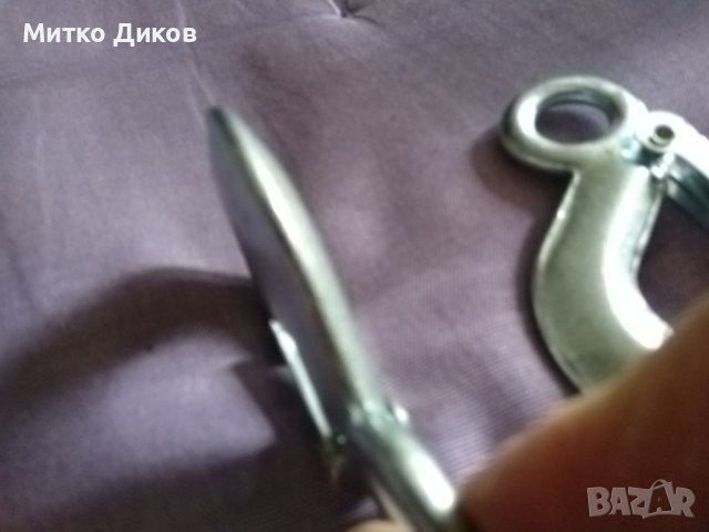 Кука за кран шегел с ухо 2 тона алпинизъм, снимка 7 - Зимни спортове - 44358816