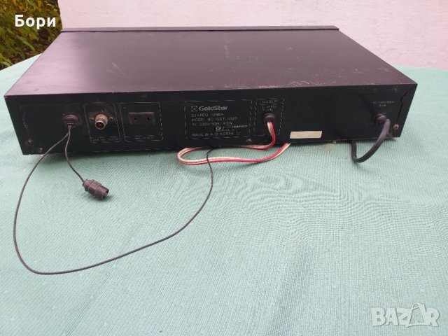 Goldstar GST 5820 Стерео тунер, снимка 6 - Радиокасетофони, транзистори - 34778018