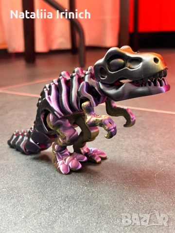 Уникален 3D принтиран динозавър T-Rex